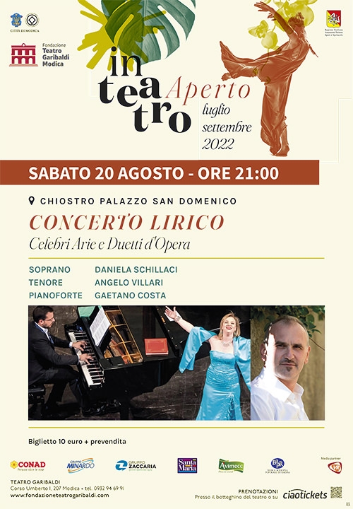 CONCERTO LIRICO - Celebri Arie e Duetti d'Opera
